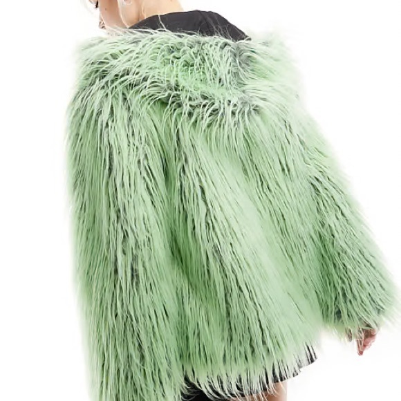 Basic Pleasure Mode x Subculture tundra monster rave jacket in slime green - Picture 8 of 8